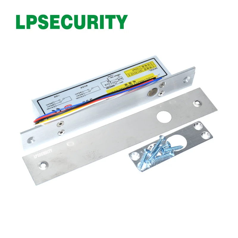 LPSECURITY ворота Электрический замок для двери 12В электрический не безопасный/не