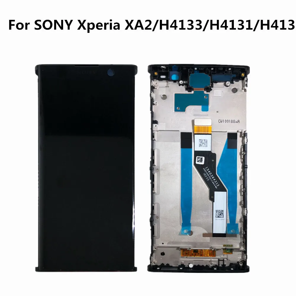 

For Sony Xperia XA2 LCD Display Touch Screen Digitizer Assembly Replacement For 5.2" SONY XA2 LCD H4133 H4131 H4132 Free Tools