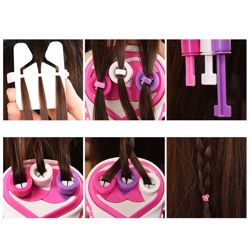 Electric Automatic Hair Knitting Machine Diy Fashion Braid Hair Tools Twist Knitting Machine Hair Knitting Knitting Roll Twist