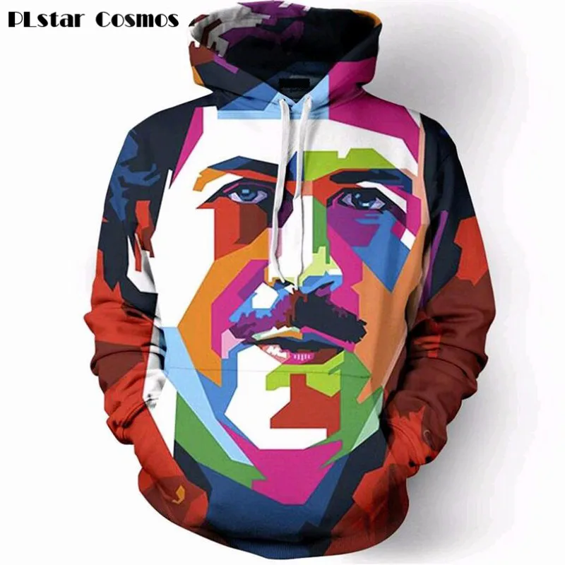 Billige PLstar Cosmos 2018 Herbst heißer verkauf Frauen Männer 3d Hoodies Pablo Escobar Kunstwerk druck Sweatshirt Streetwear Casual hoodies
