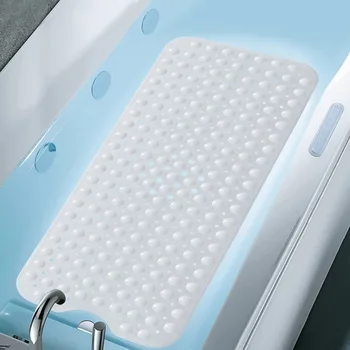 

Honlaker Bathtub Mat PVC Massage Bath Mat Bathroom Floor Mats 40*100cm
