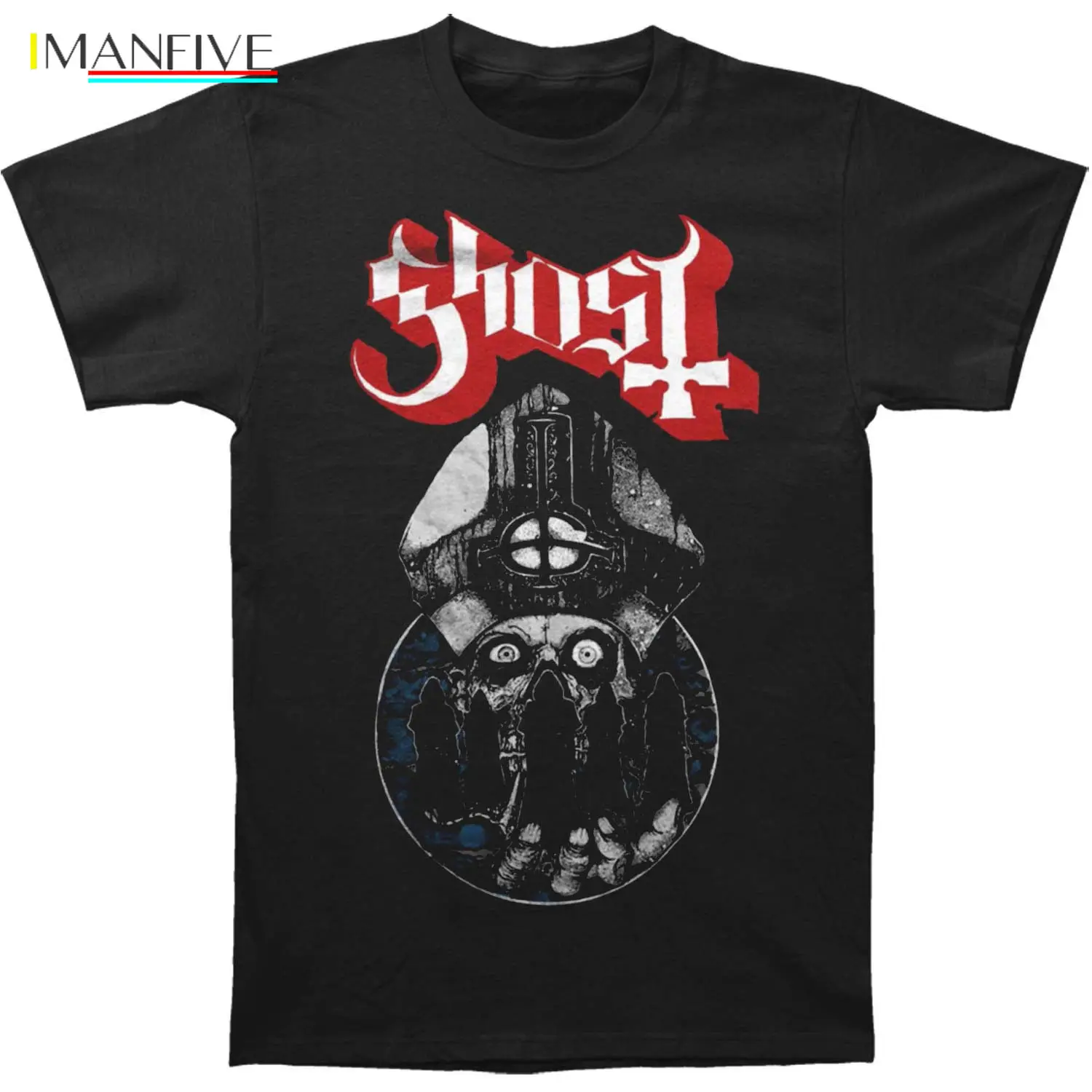 

Ghost Warrior Brand New Officially Licensed Band Shirt Men T Shirt 100% Cotton Print Shirts New Men Cotton T-Shirt