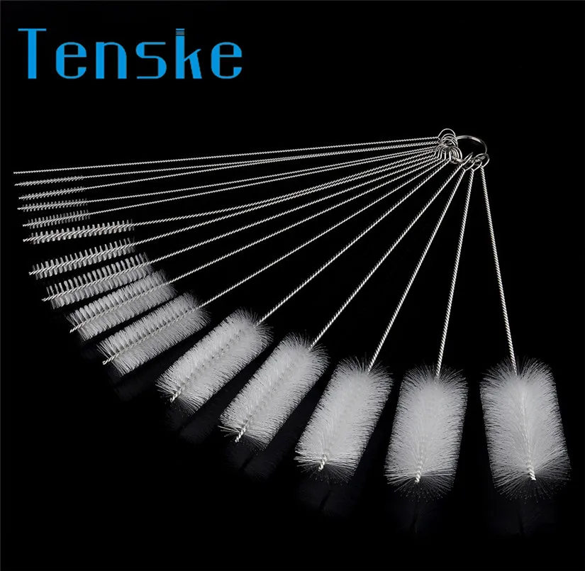 15 Pcs Black White Multi Functional Tools Brush Spray Brush Pots Bottle