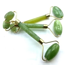 DHL 200 шт. косметический массаж лица инструмент нефритовый ролик для лица Тонкий Массажер Расслабляющий инструмент массажер для лица нефритовый ролик