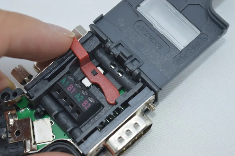 

6ES7972-0BB42-0XA0 DP connections 35 degrees out of line with programming port