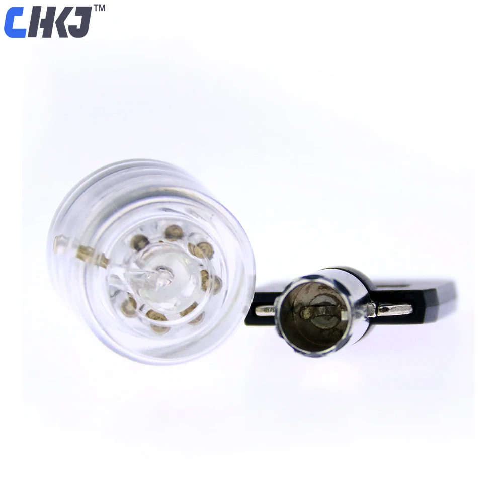 

CHKJ Transparent Tubular Lock 7 Pin Plum Lock Cylinder Visible Pick Cutaway Practice View Padlock Training Skill For Locksmith