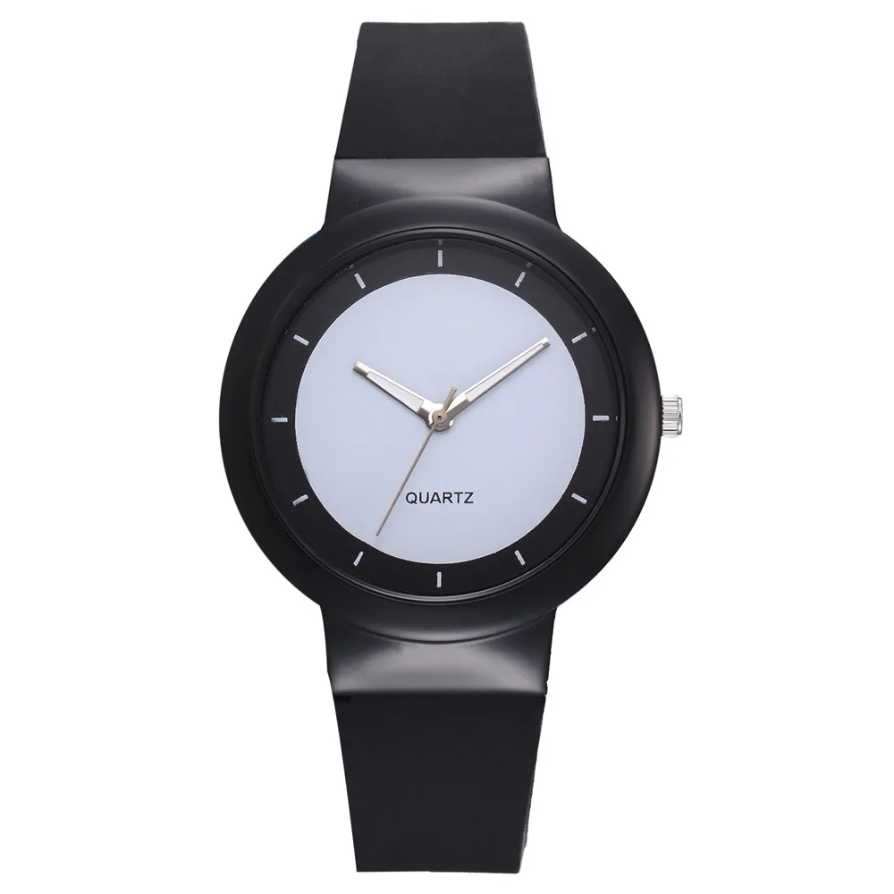 Женские кварцевые наручные часы reloj mujer модный силиконовый ремешок Кварцевые