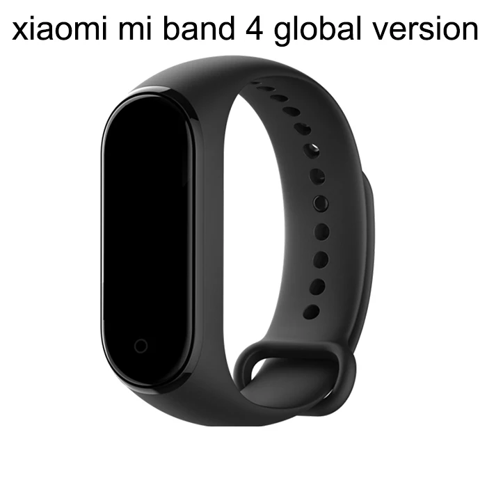 Xiaomi Mi-браслет 4 смарт-Браслет фитнес-браслет Музыкальный браслет AI Bluetooth 5,0 AMOLED цветной сенсорный экран - Цвет: global version