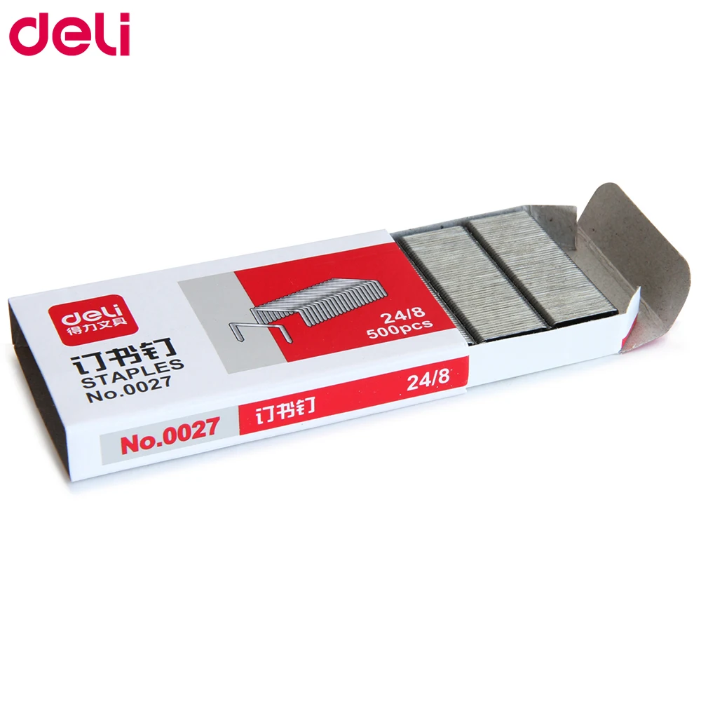 1 шт. скобы для степлера 24/8 500 в коробке|deli staples|stapler staplesstaples stapler |