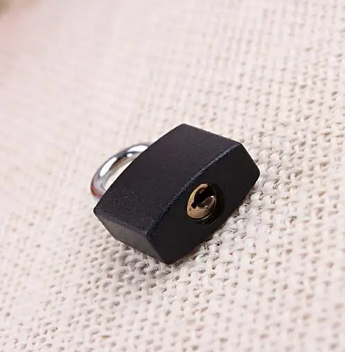 Mejor Precio 2,3 cm x 3,4 cm latón 20mm maleta de viaje bolsa de ordenador portátil candado con dos llaves juego de 4 colores