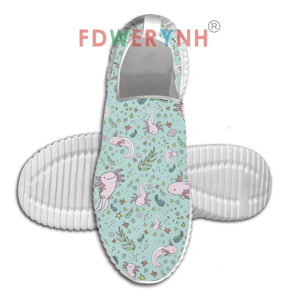 

Axolotl 3D Print Custom Leisure Lightweight Mesh Men's/women's Yoga Shoes