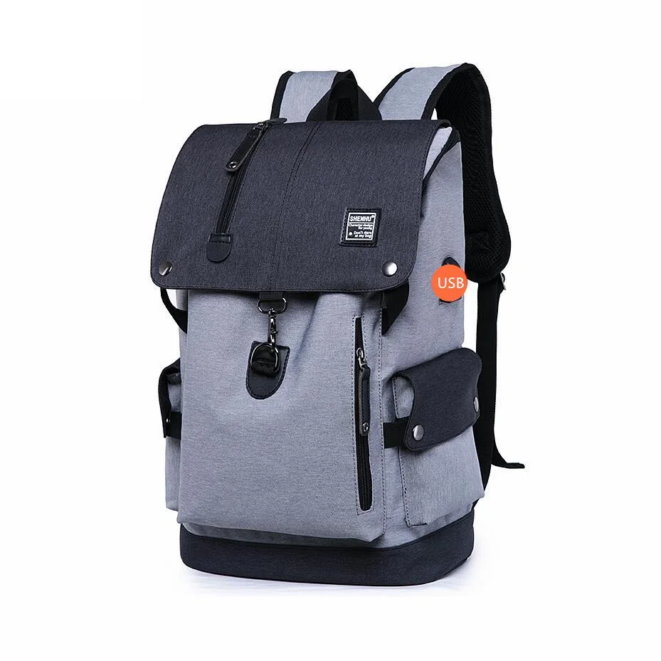 Мужской рюкзак, сумка для ноутбука, зарядка через USB, многослойная, для путешествий, пространство, Мужская Противоугонная сумка, Повседневная сумка на плечо, Mochila, унисекс