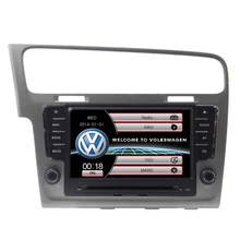 Car RadioStereo Video for GOLF 7 car dvd player audio AM/FM /Electronic Audio Control/ stereo with GPS nevigation bluetooth