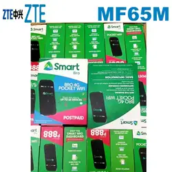 Разблокирована zte MF65 MF65M HSPA 21,6 Мбит/с 3g беспроводной маршрутизатор Карманный Wi Fi мобильный