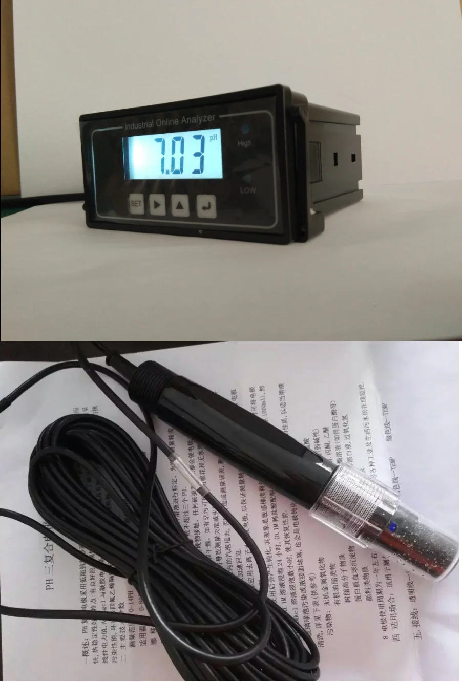 

PH-750 PH-753 Instrument Industrial On-line Acidity and Alkalinity Monitor