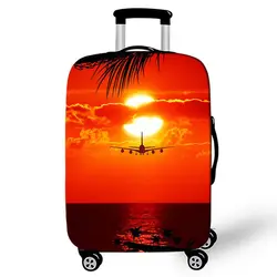Аксессуары для путешествий, чемодана крышка чемодан защиты багажа Пылезащитный чехол эластичность самолета багажника комплект чехол для