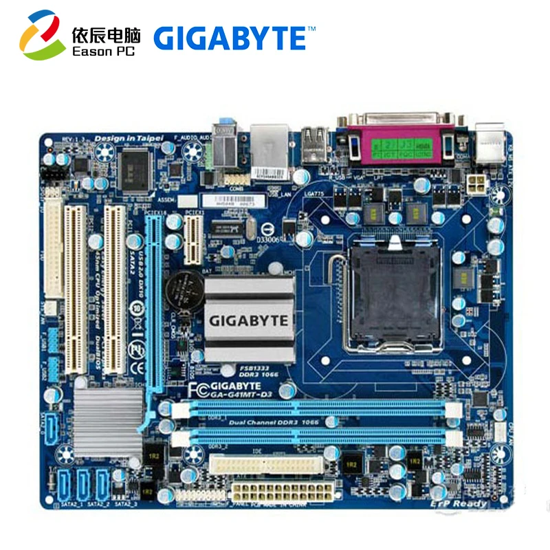 

GIGABYTE GA-G41MT-D3 desktop motherboard LGA775 DDR3 Micro-ATX