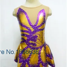 Пользовательские платья для катания на коньках для девочек бренд Vogue соревнования в фигурном катании платье для женщин DR3039