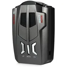 2016 New V9 Car Radar Detector 16 Band Alert Laser Defense System Compatible With GPS Navigator Support H X Ka Ct La k