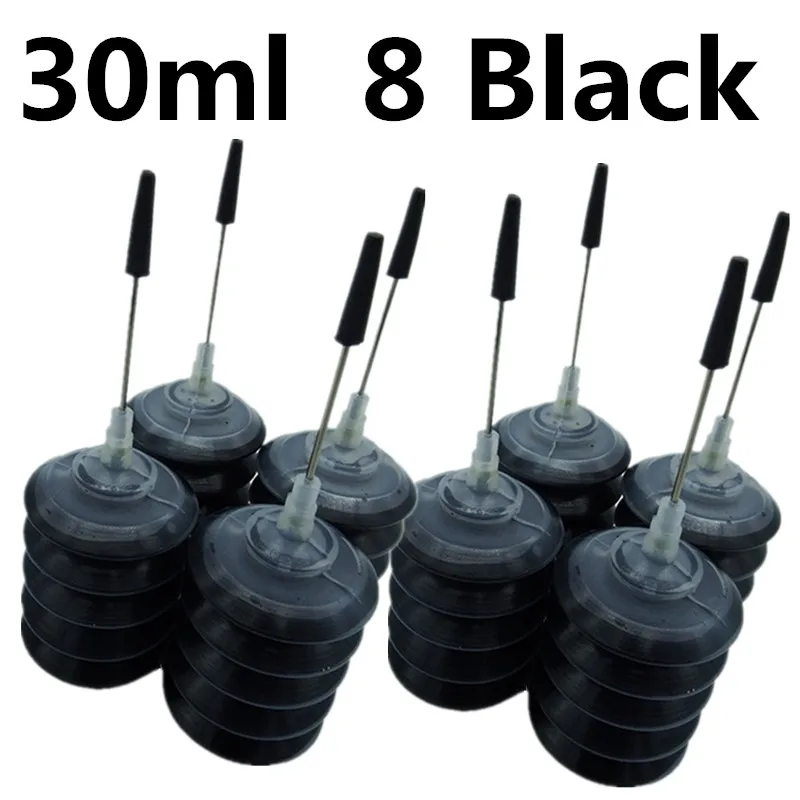 30ML 8BK LC09/LC41/LC47/LC900/LC950 СНПЧ чернила пополнение Наборы комплект для DCP-110C DCP-111C DCP-115C DCP-116C DCP-117C DCP-120C струйный принтер - Цвет: 30ML 8BK