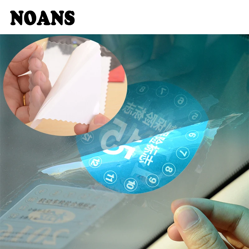 

NOANS Auto Car Static Electricity Stickers Windshield Protector For Honda Civic 2006-2011 Chevrolet Cruze Hyundai Solaris i30