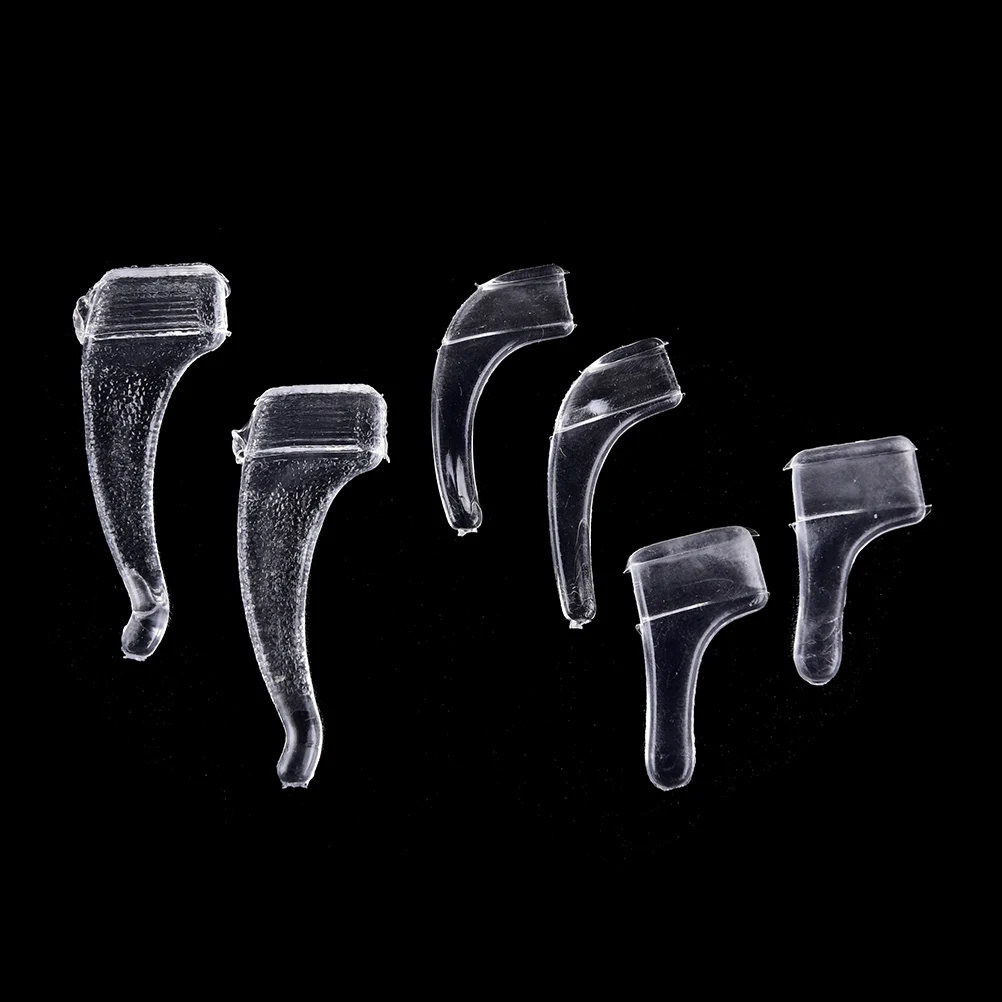 

10 Pairs Anti Slip Ear Hook Eyeglass Eyewear Accessories Eye Glasses Silicone Grip Temple Tip Holder Spectacle Eyeglasses Grip