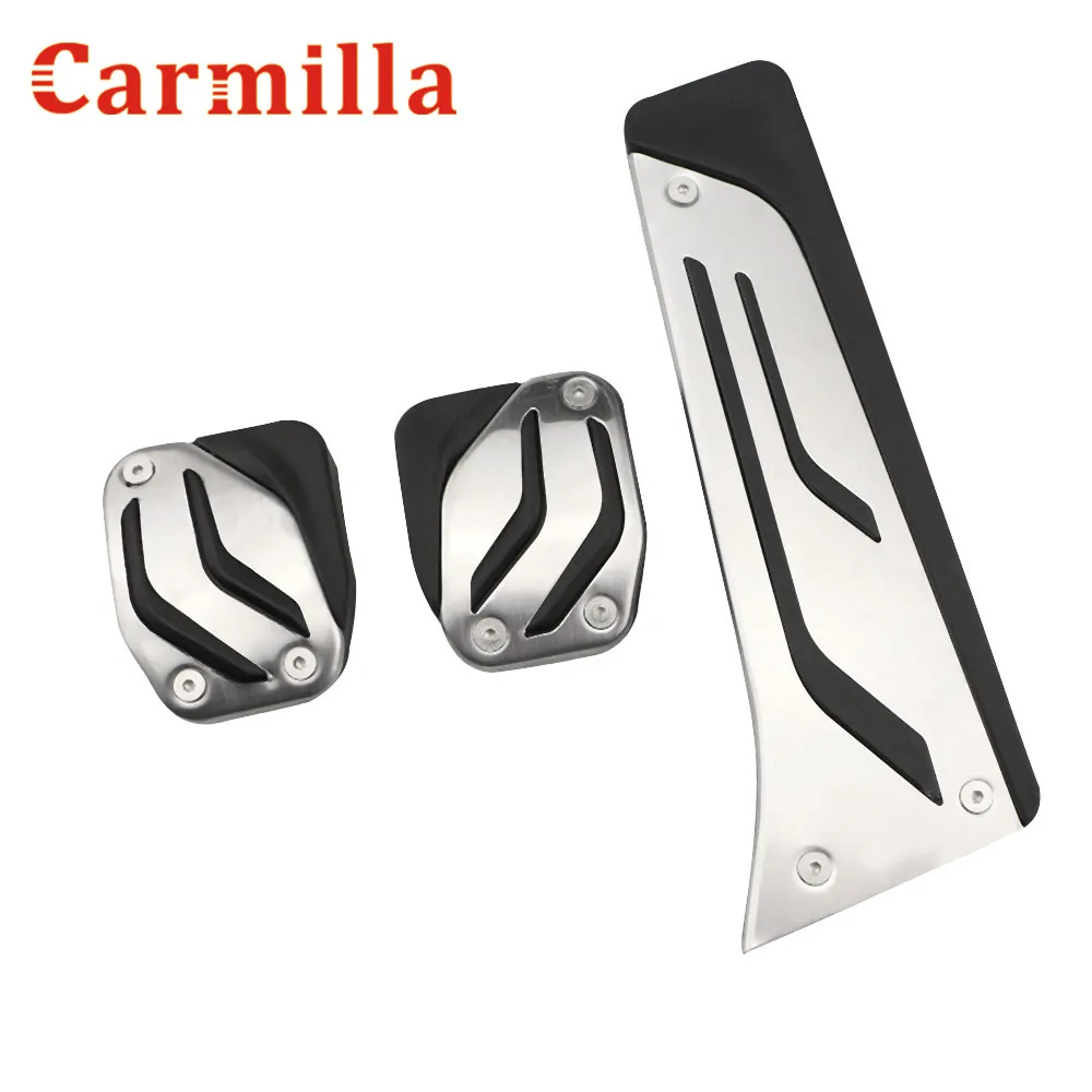 

Carmilla Car Pedal Pads Pedals Cover MT AT For BMW X1 X3 X4 X5 X6 1/2/3/5/6/7 Series E87 F20 E90 E92 E93 F30F35F34F31 3GT 5GT