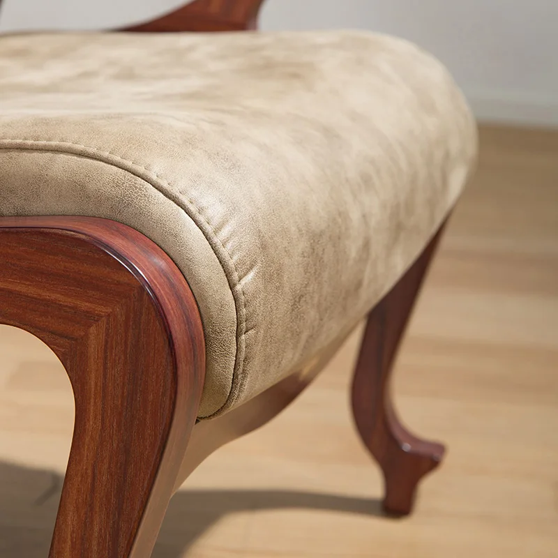 Elegant vintage furniture suits suitable for living room solid wood chairs tea table antique design furniture M083+M226 Elegant vintage furniture suits suitable for living room solid wood chairs tea table antique design furniture M083+M226