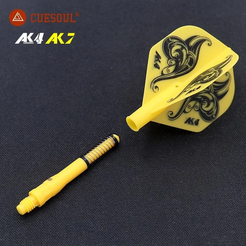 Набор для профессиональных настольных игр CUESOUL AK4 дротика с листьями из перьев и