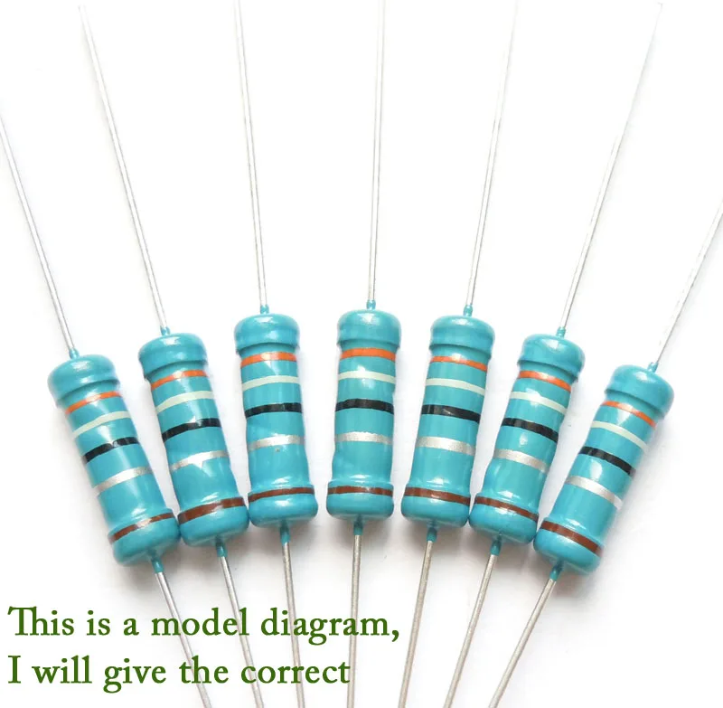 2W 10M 10m 10000000 ohm 100 original new Fixed Resistor Metal Film