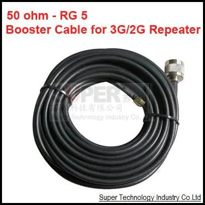

5-35Meter option repeater cable 50-5 Coaxial Cable 50Ohm N-F connector,50-FD feeder cable for booster catv transmission cable
