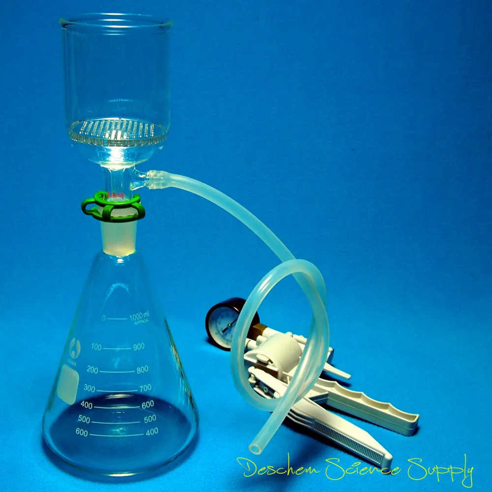 Industrial Filtering Flasks Lab Flasks Deschem Glass Filtering