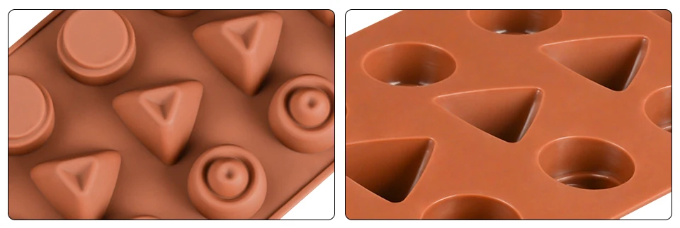 SJ антипригарные круглые силиконовые формы для украшения шоколада формы для выпечки инструменты для выпечки