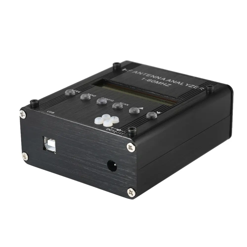 MR300 цифровая Коротковолновая антенна анализатор 1-60 МГц RF SWR сопротивление(сопротивление+ reactance) емкость индуктивность для радио ветчины