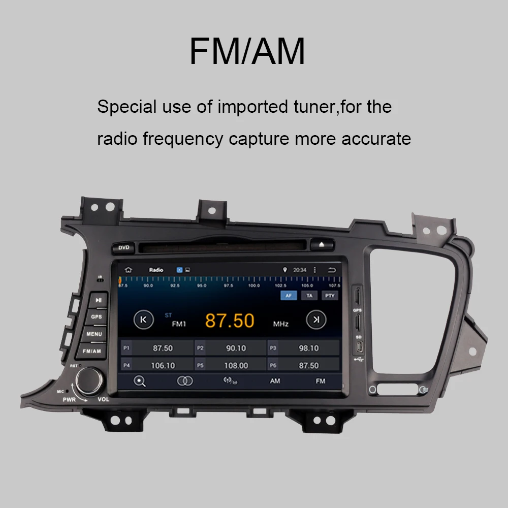 Clearance Deckless Octa Core 8" Android 9.0 Car DVD Player for Kia K5/Kia Optima 2011-2013 gps radio 3/4G stereo head units Multimeida 5 Clearance Deckless Octa Core 8" Android 9.0 Car DVD Player for Kia K5/Kia Optima 2011-2013 gps radio 3/4G stereo head units Multimeida 5