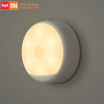 

Original Xiaomi Mijia Yeelight LED Induction Night Light Infrared Magnetic With Hooks Remote Body Motion Sensor For Smart Home