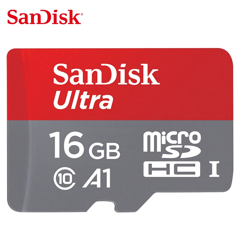 Двойной Флеш-накопитель SanDisk Ultra микро-sd карты 256G 200G 128G sd-карты до 64 Гб 32 Гб 16 Гб microSDHC/SDXC UHS-I слот для карт памяти чтения: до 98 МБ/с. TF карта для смартфона