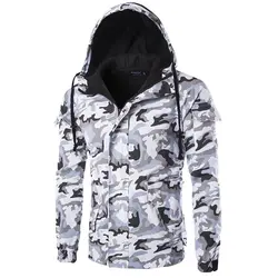 Для Мужчин's повседневное водостойкая одежда ветровка модная куртка Открытый путешествия куртки Горячая дропшиппинг камуфляж с hooded ш