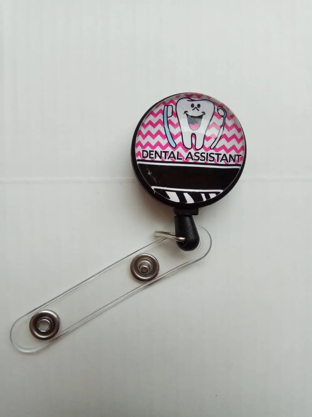 Dental Assistant Personalized names Clip on Badge ID Holder 10pcs/lotdental assistantbadge