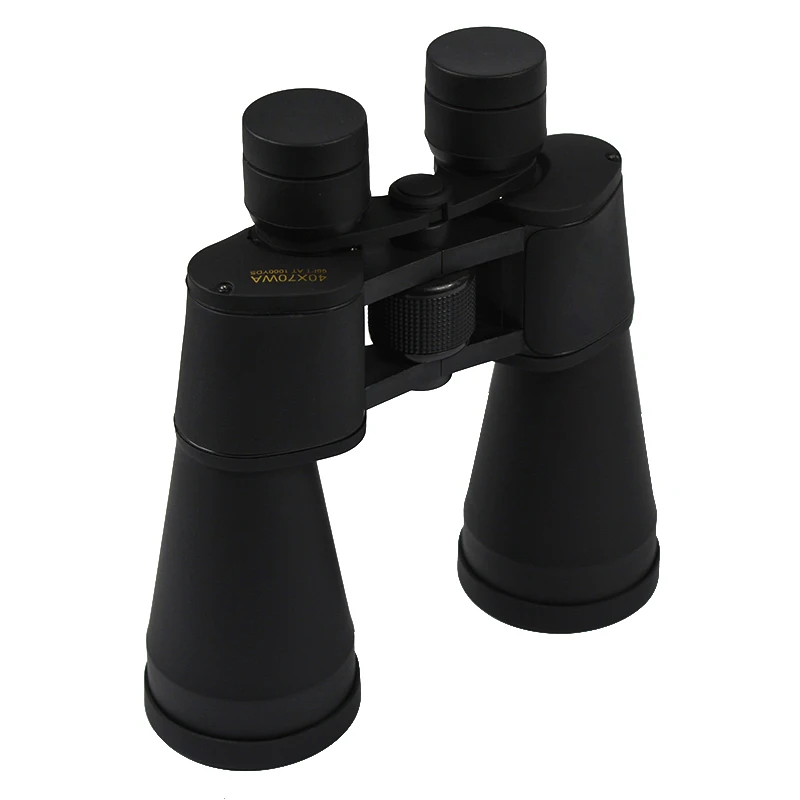 Long Tube Large Objective Lens Binocular Telescope 40X70 Optical Green Film Coated Binoculars for Hiking Hunting Sightseeing