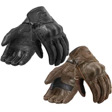new 2018 Revit FGS120 PALMER Motorcycle Gloves black Racing Gloves Genuine Leather Motorbike Gloves