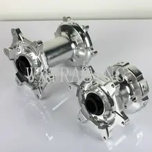 17” Front and Rear Wheel Rim Hub Supermoto For KTM EXC SX SXF 125 250 2003 2004 2005 2006 2007 2008 2009 2010 2011 Silver