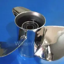 Винт из нержавеющей стали для Yamaha Honda Hidea подвесной двигатель 2-х тактный 40-55HP, 4-тактный 60HP 13 дюймов 11 1/8* 13-G
