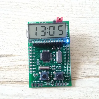 

STM8L learning evaluation board development board STM8L152C6 segment code screen LCD low power test evaluation board