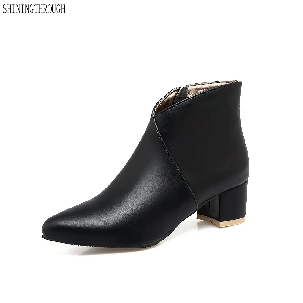 square heel boots womens