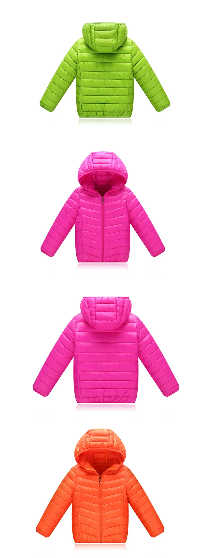 Детские пальто теплая верхняя одежда для девочек осенне-зимнее пальто с капюшоном верхняя одежда для мальчиков и девочек-подростков возраст от 2 до 14 лет