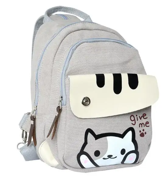 Around the backyard cat backpack anime wholesale multi function dual use bag shoulder bag backpack