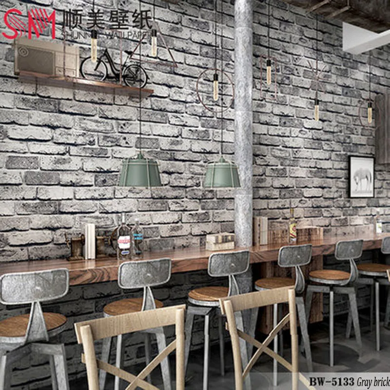 Multi-color wall brick paper restaurant bedroom 3D waterproof PVC sticker low price | Обустройство дома