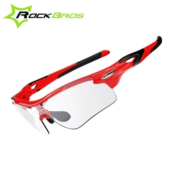 

ROCKBROS Polarized Photocom MTB Cycling Glasses Road Bike Goggles Outdoor Sports Bicycle Sunglasses Eyewear Myopia Frame