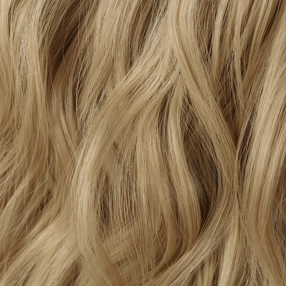 SNOILITE 1" 18 зажимы 8 шт./компл. волнистые натуральные волосы на заколках для наращивания, волосы на заколках Длинные Синтетические волосы, парик, заколки, заколки для волос, трессы для Для женщин чёрный; коричневый